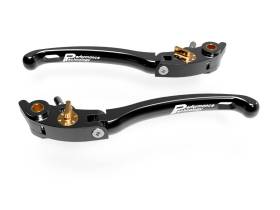 Paire leviers Frein Embray Gp 1 Noir-Or Ducabike DBK Ducati Panigale V2 2020 > 2022