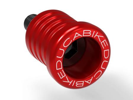 Goupille de béquille Ducabike DBK PCL01A ROUGE pour Ducati STREETFIGHTER V4 S 1103 2020 > 2021