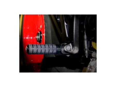 Einstellbare Soziuspedale Ducabike DBK PPDVP07D SCHWARZ für Ducati MULTISTRADA V4S FULL 1158 2021 > 2024