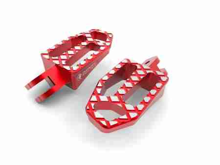 PPDVP09A Passenger Pedals DUCABIKE PPDVP09A RED for Ducati MULTISTRADA V4S 1158 2021 > 2022