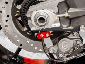 ABS Sensorschutz Ducabike DBK PSA02A ROT für Ducati MONSTER 937 2021 > 2022