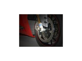 Tapa rueda derecha aluminio CNC Negro Ducabike DBK Ducati Streetfighter V4 2020 > 2022