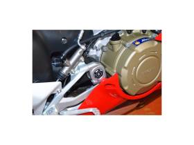 Kit Frame Caps Central Aluminium Black TTF05D Ducabike DBK Ducati Streetfighter V4 2020 > 2022