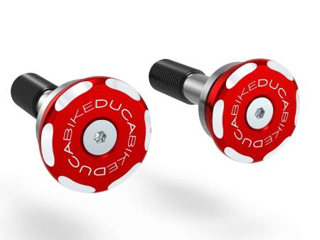 Ducabike DBK TTV401A RED Frame Caps for Ducati PANIGALE V4 / S / R 2018 > 2023