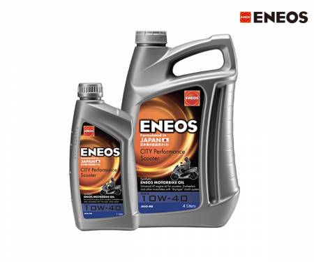 158301 ENEOS Synthetic motor oil CITY PERFORMANCE SCOOTER 10W-40 4 liters