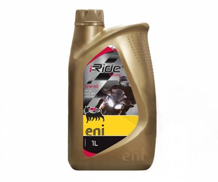 ENI528696 ENI Engine oil 4T Full synthetic I-RIDE RACING 10W 60 1 liter