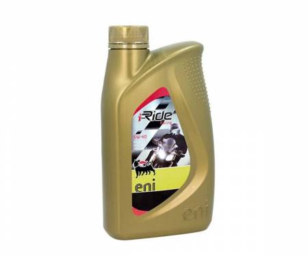 ENI528996 ENI Engine oil 4T Full synthetic I-RIDE RACING 5W 40 1 liter