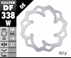 Galfer Front Brake Disc WAVE FIXED 240x3.5mm CANNONDALE X 440 S 2001