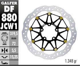 Galfer Front Brake Disc WAVE FLOATECH RACING 319.5X5.5MM DUCATI STREETFIGHTER V2 2022 > 2024