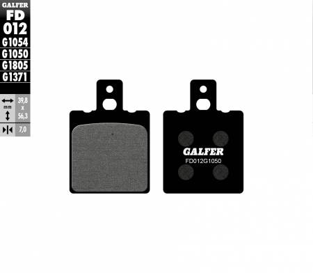 FD012G1050 Galfer Front Brake Pads Keeway Hacker 125  Fd012