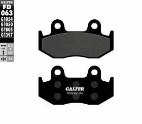 Galfer Front Brake Pads Kymco Straight 125 {{year_system}} Fd063