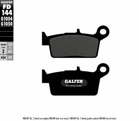 Galfer Front Brake Pads Peugeot Sv 50 Geo {{year_system}} Fd144