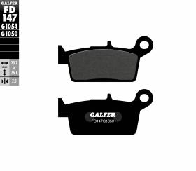 Galfer Front Brake Pads Peugeot Geo Sv {{year_system}} Fd147