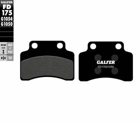 Galfer Front Brake Pads Keeway Viva 125 {{year_system}} Fd175