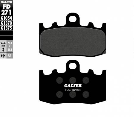 FD271G1054 Galfer Front Brake Pads Bmw R 1150 Rt 2001 Fd271