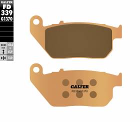 Galfer Front Brake Pads Harley Davidson Xl 1200 X Forty Eight {{year_system}} Fd339