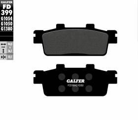 Galfer Front Brake Pads Kymco Gs 125i {{year_system}} Fd399
