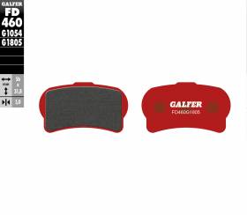 Galfer Front Brake Pads Ossa Tr 300i Factory R {{year_system}} Fd460
