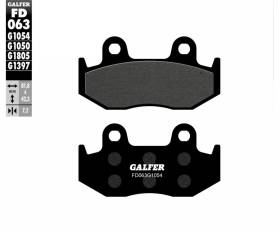 Galfer Rear Brake Pads HYOSUNG ST 7 2010 > 2016 FD063