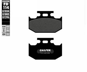 Galfer Rear Brake Pads YAMAHA YZF-R 125 2018 > 2023 FD114