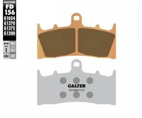 Galfer Front Brake Pads SUZUKI GSX R 1000  2001 > 2002 FD156