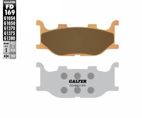 Galfer Front Brake Pads YAMAHA XS-V1 SAKURA 1000 2009 FD169