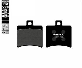 Galfer Rear Brake Pads APRILIA ATLANTIC 125 2003 > 2005 FD228