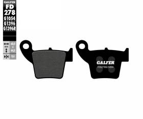 Galfer Rear Brake Pads HM DERAPAGE 2009 > 2013 FD278