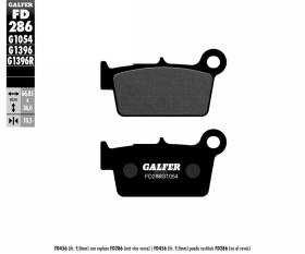 Galfer Rear Brake Pads HM DERAPAGE COMPETICION 50 2011 > 2013 FD286