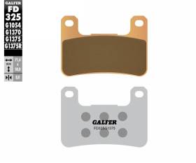 Galfer Front Brake Pads KAWASAKI ZX 25 R 2022 > 2024 FD325