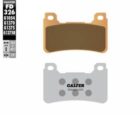 Galfer Front Brake Pads HONDA CBR 600 RR C-ABS 2013 > 2017 FD326
