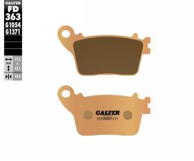 Galfer Rear Brake Pads HONDA CBR 600 RR C-ABS 2013 > 2017 FD363