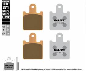 Galfer Front Brake Pads KAWASAKI ZZR 1400 2012 FD371