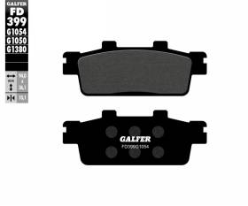 Galfer Rear Brake Pads PEUGEOT LXR 200 2010 FD399