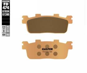 Galfer Rear Brake Pads KYMCO DOWNTOWN 350 2015 FD474
