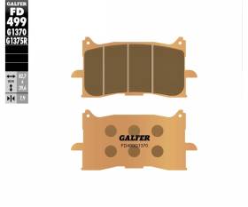 Galfer Front Brake Pads HONDA CRF 1000 L AFRICA TWIN DCT 2015 > 2020 FD499