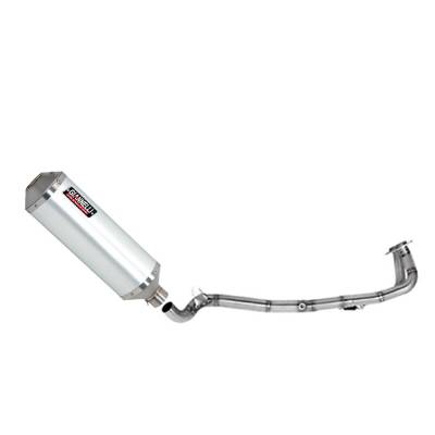 73804A6 + 71210IN Non Catalyzed Alumin Full Exhaust System Giannelli for Bmw C 650 Gt 2012 > 2015