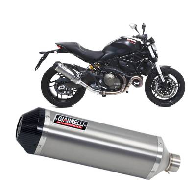 73774T6SY Exhaust Muffler Giannelli Tit/Carb Ipersport Ducati MONSTER 821 2014 > 2016