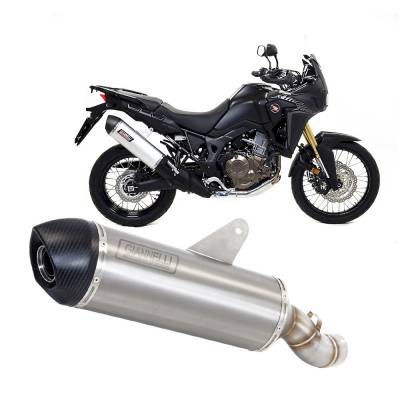 73823A2Y Exhaust Giannelli Aluminum Maxi Oval Honda CRF 1000 L Africa Twin 2016