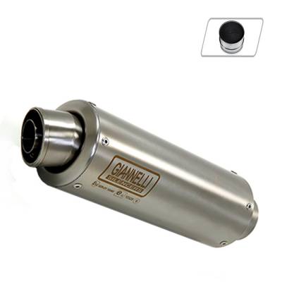 73523XPI + 70506CT Exhaust Muffler Giannelli Stainless Steel X-Pro + Catalys Ktm RC 125 2015 > 2016