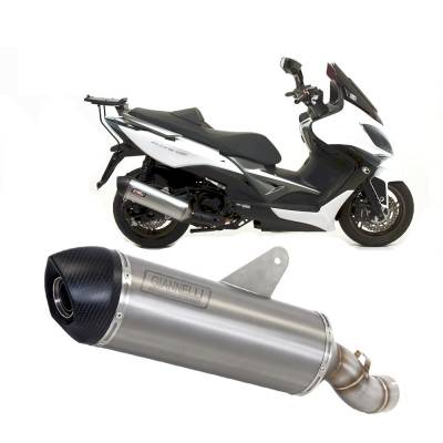 73688A2KY Full Exhaust System Giannelli Alumin Muffler for KYMCO XCITING 400i 2012 > 2016