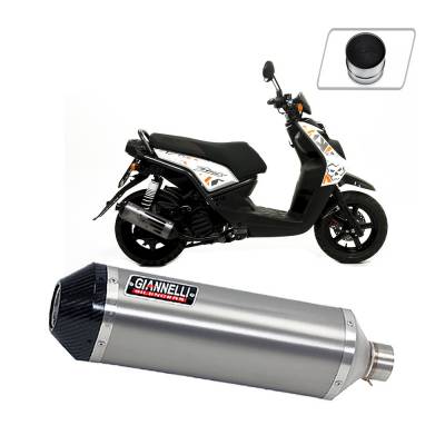 73783T6KY + 70508CT Full Exhaust System Giannelli Titanium + Cat for YAMAHA BW'S 125 4T 2010 > 2013