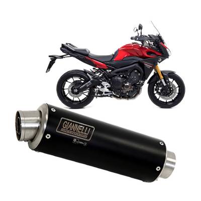 73539XP Full Exhaust System Giannelli Black Inox for YAMAHA MT-09 Tracer 2015 > 2020