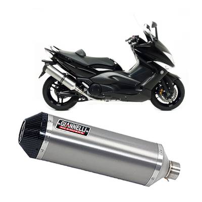 73745T6KY Full Exhaust System Giannelli Titanium Muffler for YAMAHA T-MAX 500 2008 > 2011