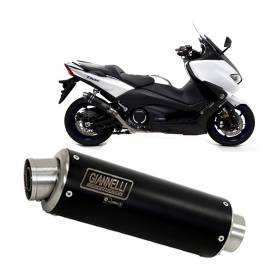 Full Exhaust System Giannelli Black Inox for YAMAHA T-MAX 530 2017 > 2020