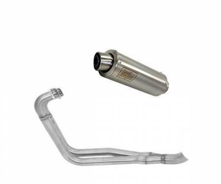 73623XPI + 71244IN Full Exhaust Giannelli X-pro Stainless Steel Benelli 502 C 2019 > 2021