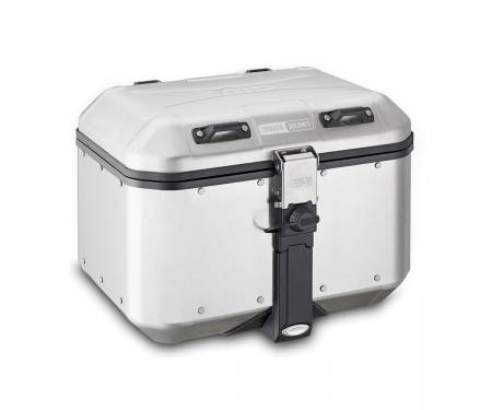 DLM46A + SRA3112 Givi Top Case Trekker Dolomiti Aluminum Suitcase + Fixing Kit 46L Suzuki V-Strom 650 2017 > 2023