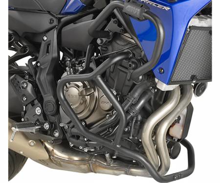 TN2148 + TNH2130 Protector de motor tubular específico Givi Yamaha Tracer 7 2020 > 2024