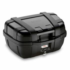 Givi Top Case Trekker 52Lt Suitcase Black Alu Finish + Fixing Kit Benelli TRK 502 / X 2021 > 2024