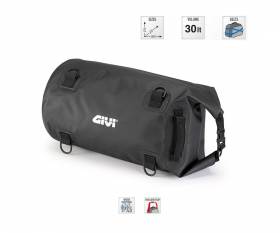 Givi Waterproof Roller Bag Seat Or Rack 30Lt Black Ea114Bk